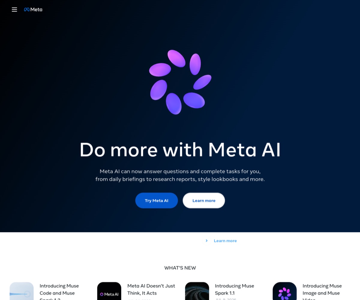 ai.meta.com — Meta AI
